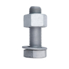 Anti-corrosion, non-rusting, mainly used for electricity Hot-dip galvanized hexagon bolts