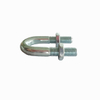 Pipe Size Zinc Plated Round Bend U-Bolt With Hex Nuts
