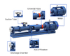 Mini Micro Mono Mud Progressive Cavity Pump Sludge Eccentric Helical Single Screw Pump