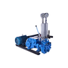 Horizontal three cylinder reciprocating single acting piston pump BW150 mud pump / Geological pump